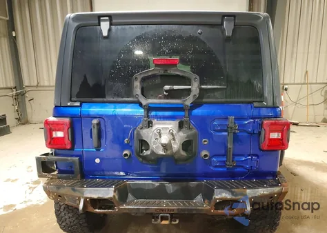 2019 Jeep Wrangler Unlimited Rubicon z USA, uszkodzony, nr VIN 1C4HJXFN9KW519690